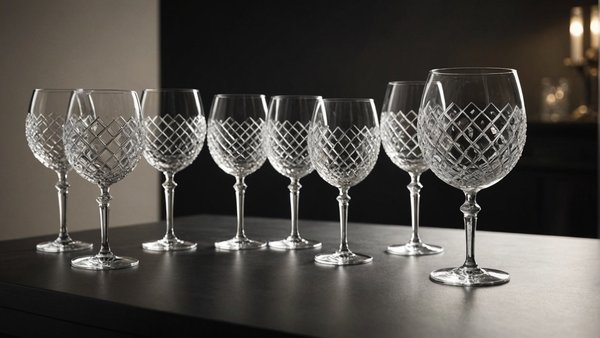Découvrez la collection raffinée de verres en cristal roemers